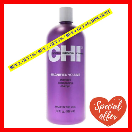 Magnified Volume Shampoo By Chi For Unisex - 32 Oz