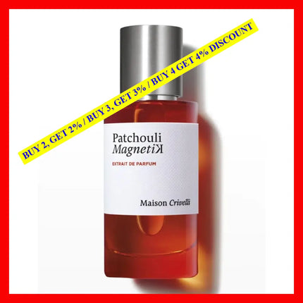 Maison Crivelli Patchouli Magnetik Extrait De Parfum Spray 1.7Oz - 50Ml