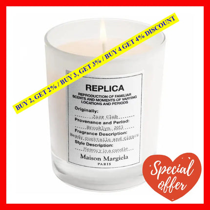 Maison Margiela Replica Jazz Club Scented Candle 5.82 Oz / 165 G