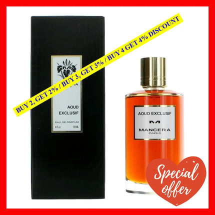 Mancera Aoud Exclusif By 4 Oz Eau De Parfum Spray For Unisex