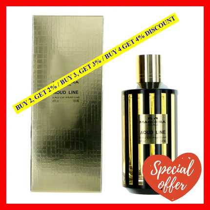 Mancera Aoud Line By 4 Oz Eau De Parfum Spray For Unisex