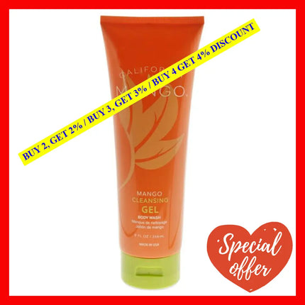 Mango Cleansing Gel Body Wash By California For Unisex - 9 Oz