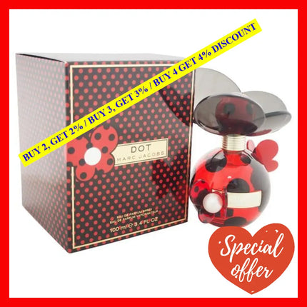 Marc Jacobs Dot By For Women - 3.4 Oz Edp Spray