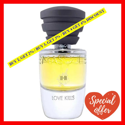 Masque Milano Love Kills (Tester) 1.18 Oz / 35 Ml Edp Spray Tester