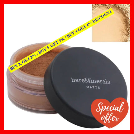 Matte Foundation Spf 15 - 04 Golden Fair By Bareminerals For Women 0.21 Oz