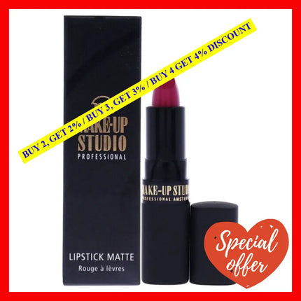 Matte Lipstick - Foxy Fuchsia By Make-Up Studio For Women 0.13 Oz