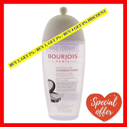 Maxi Format Micellar Cleansing Water By Bourjois For Women - 8.4 Oz