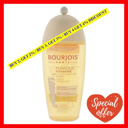 Maxi Format Vitamin-Enriched Toner By Bourjois For Women - 8.4 Oz