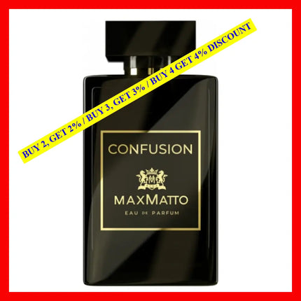 Maxmatto Confusion Eau De Parfum Spray 3.4Oz - 100Ml