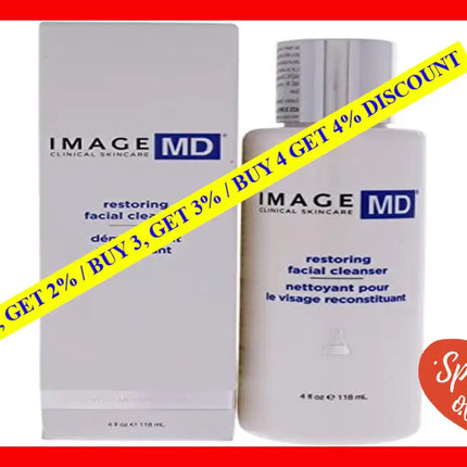 Md Restoring Facial Cleanser By Image For Unisex - 4 Oz