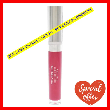 Melting Pout Vinyl Vow - 220 Vibrant Thing By Covergirl For Women 0.11 Oz Lip Gloss