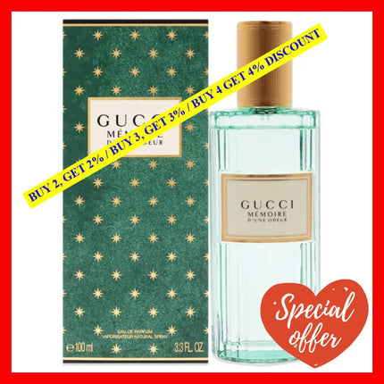 Memoire Dune Odeur By Gucci For Unisex - 3.3 Oz Edp Spray