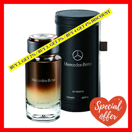 Mercedes Benz Le Parfum By 4 Oz Eau De Spray For Men