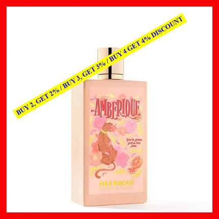 Mes Bisous Amberique Extrait De Parfum Spray 3.4Oz - 100Ml