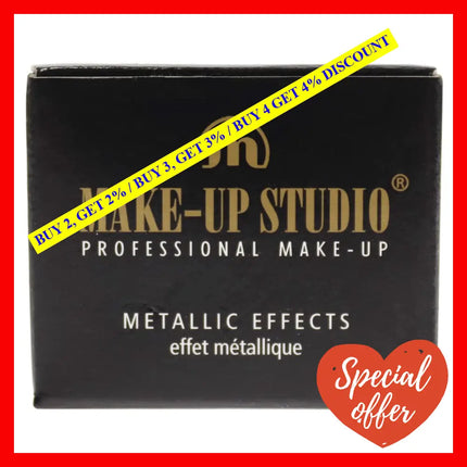 Metallic Effects - Olive Green By Make-Up Studio For Women 0.09 Oz Eye Shadow