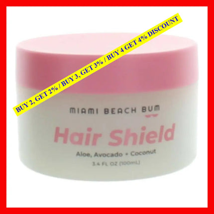 Miami Beach Bum Hair Shield By 3.4 Oz Leave In Conditioner