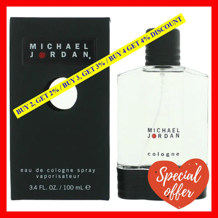 Michael Jordan By 3.4 Oz Eau De Cologne Spray For Men