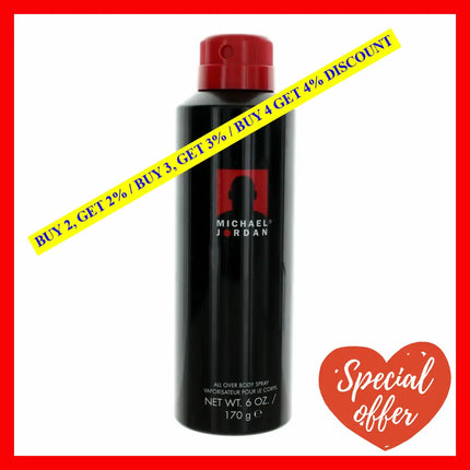 Michael Jordan By 6 Oz Body Spray For Men