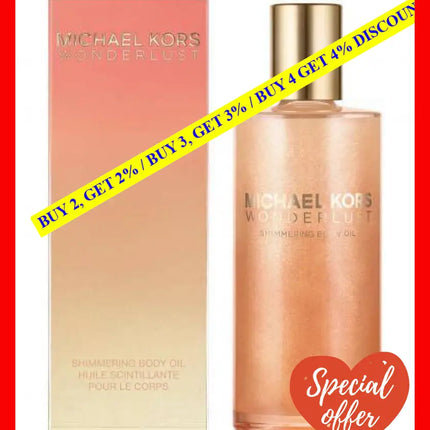 Michael Kors Wonderlust 3.2 Shimmering Body Oil