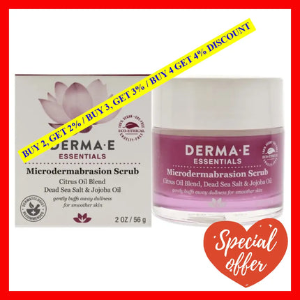 Microdermabrasion Scrub By Derma-E For Unisex - 2 Oz