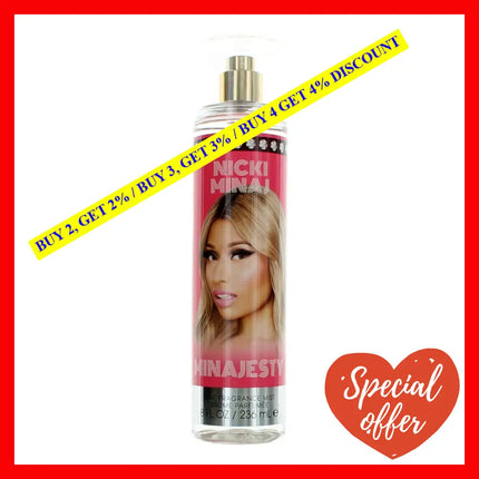 Minajesty By Nicki Minaj 8 Oz Body Mist For Women