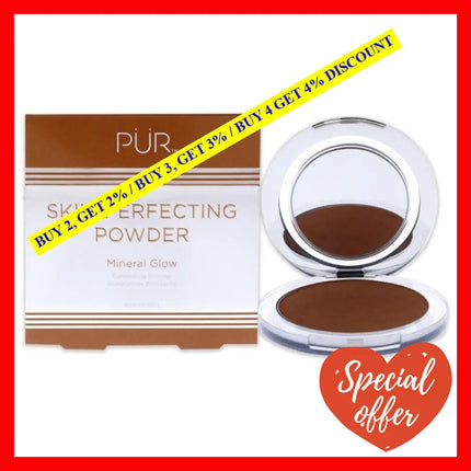 Mineral Glow Skin Perfecting Powder By Pur Cosmetics For Women - 0.35 Oz Bronzer