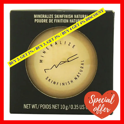 Mineralize Skinfinish Natural - Light By Mac For Women 0.35 Oz Powder