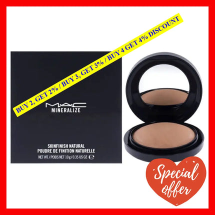 Mineralize Skinfinish Natural - Medium Dark By Mac For Women 0.35 Oz Powder