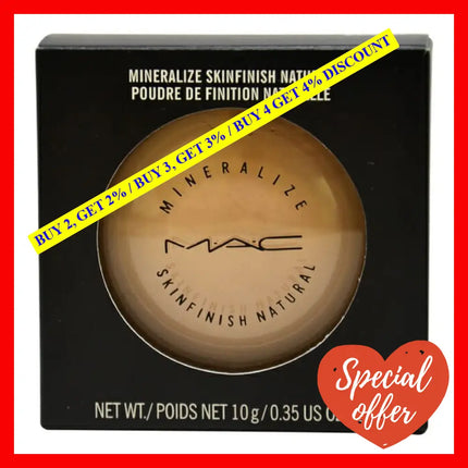 Mineralize Skinfinish Natural - Medium Plus By Mac For Women 0.35 Oz Powder