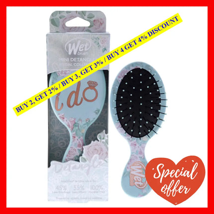 Mini Detangler Bridal Brush - I Do By Wet For Women 1 Pc Hair