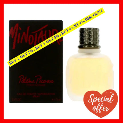 Minotaure By Paloma Picasso 2.5 Oz Eau De Toilette Spray For Men