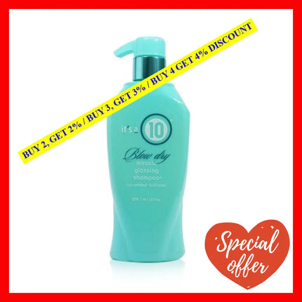 Miracle Blow Dry Glossing Shampoo By Its A 10 For Unisex - Oz