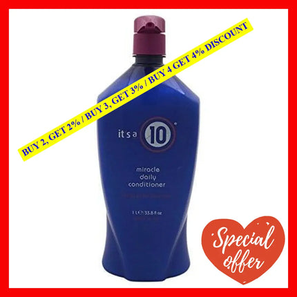 Miracle Daily Conditioner By Its A 10 For Unisex - 33.8 Oz