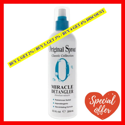 Miracle Detangler By Original Sprout For Kids - 12 Oz