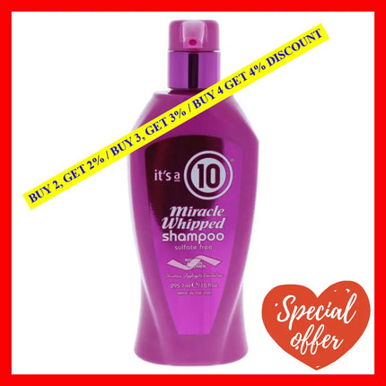 Miracle Whipped Shampoo By Its A 10 For Women - Oz