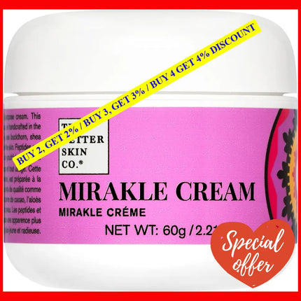 Mirakle Cream By The Better Skin For Women - 2 Oz