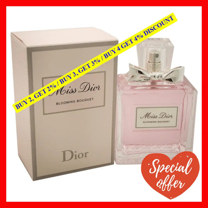 Miss Dior Blooming Bouquet By Christian For Women - 5 Oz Edt Spray