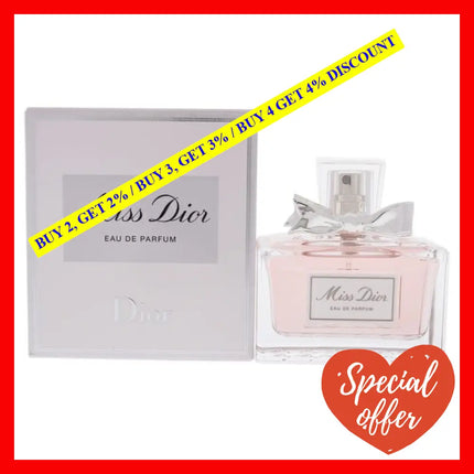 Miss Dior By Christian For Women - 1.7 Oz Edp Spray