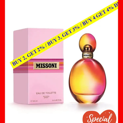 Missoni By For Women - 3.4 Oz Edt Spray