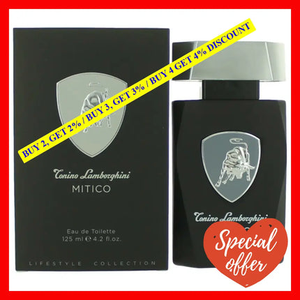 Mitico By Tonino Lamborghini 4.2 Oz Eau De Toilette Spray For Men