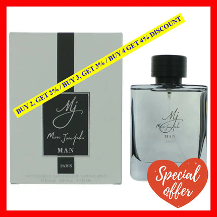 Mj Man By Marc Joseph 3.3 Oz Eau De Parfum Spray For Men