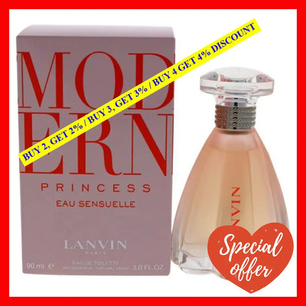 Modern Princess Eau Sensuelle By Lanvin For Women - 3 Oz Edt Spray