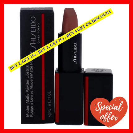 Modernmatte Powder Lipstick - 502 Whisper By Shiseido For Women 0.14 Oz