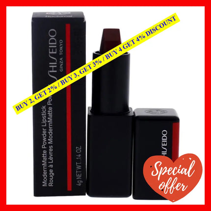 Modernmatte Powder Lipstick - 521 Nocturnal By Shiseido For Women 0.14 Oz