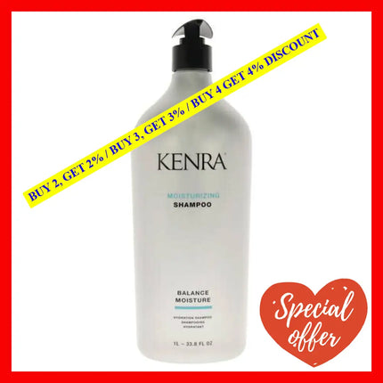 Moisturizing Shampoo By Kenra For Unisex - 1 Liter