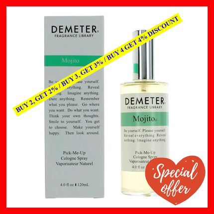 Mojito By Demeter 4 Oz Cologne Spray For Women