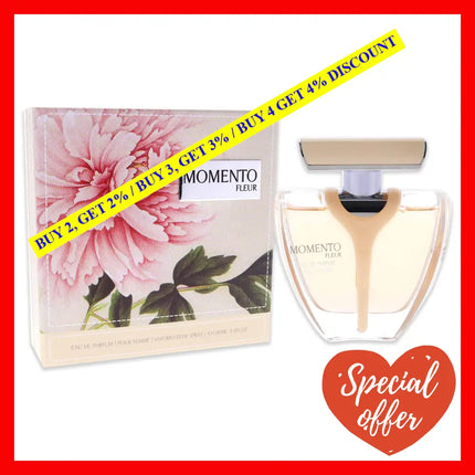 Momento Fleur By Armaf For Women - 3.4 Oz Edp Spray