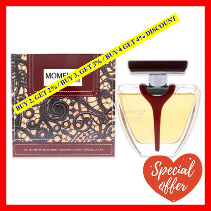 Momento Lace By Armaf For Women - 3.4 Oz Edp Spray