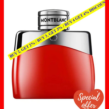 Mont Blanc Legend Red Edp Spray 50 Ml - 3386460127974