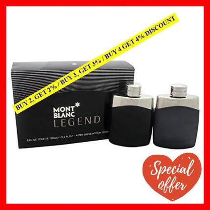 Montblanc 2 Piece Legend Eau De Toilette Spray Gift Set For Men